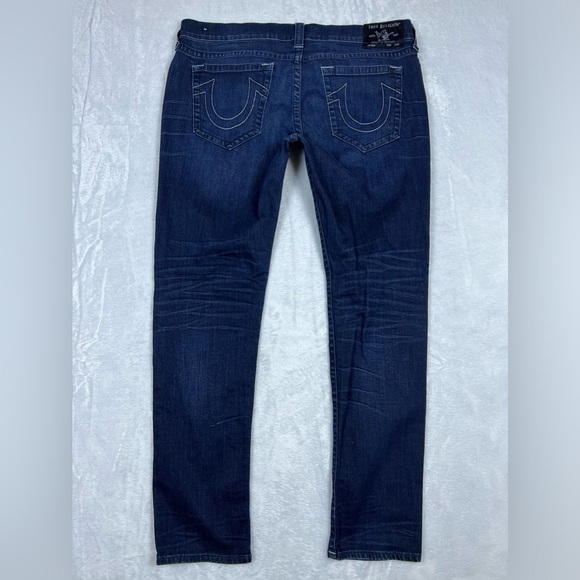 True Religion Rocco Relaxed Skinny Jeans 42x34 - Picture 1 of 8